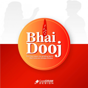 Beautiful bhai dooj bhaidooj indian festival concept design