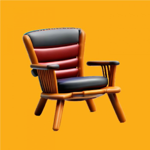 3d rendered chair png source