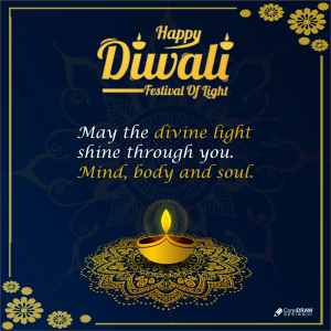 Diwali Celebration With Diya And Festival Of Light Free Template Download