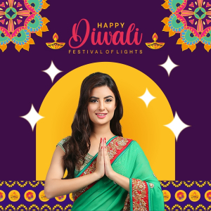  Catchy Happy Diwali 2023 Indian Design Template Design With Indain illustration Premium CDR For Free