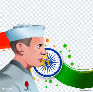 Pandit Jawaharlal Nehru free png image download, free vector image