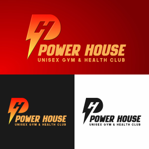 Power house gym logo, creative fitness logo, gym logo idea, free vector gym logo template, free cdr version x7