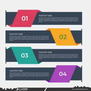 Colorful Infographic Design cdr