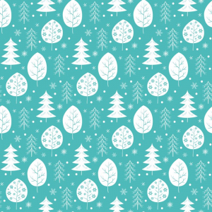 christmas tree winter background vector