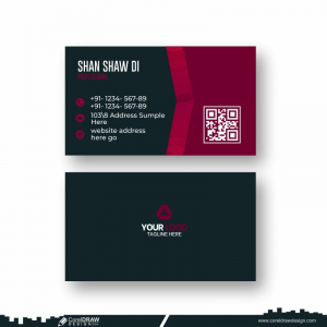 unique business card design cdr