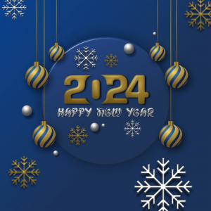 happy new year celebration template design cdr