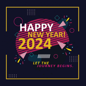 Happy New Year 2024 Design For Free