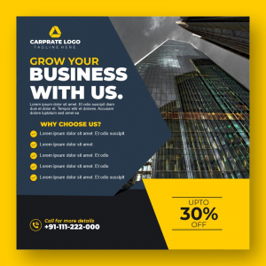company business template design cdr vector