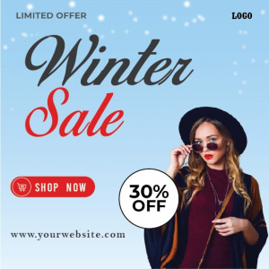 Winter Sale Banners Design For Free