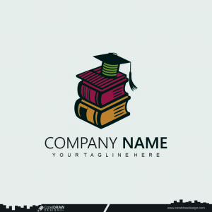  Learning book logo design cdr template vector free