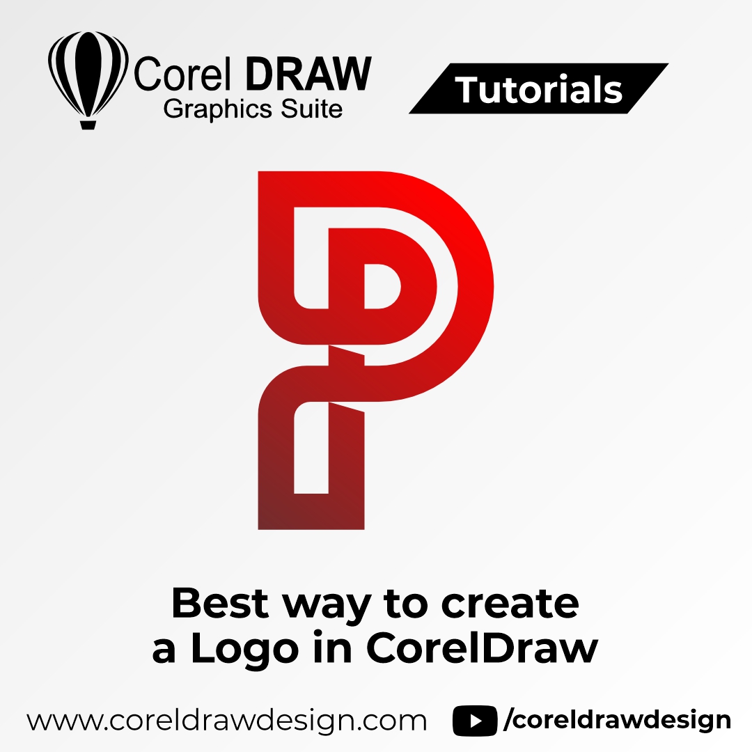 This is the EASIEST Way to Create a "Letter Logo" in CorelDraw!