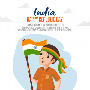 Celebrates Happy Republic Day Design Background