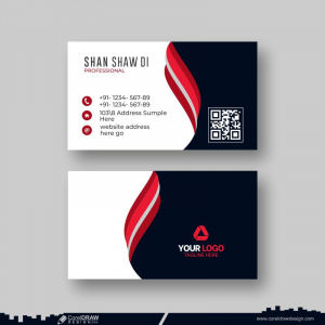 creative business card design cdr vector