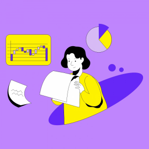 women reading bussiness script vector illustration design download for free
