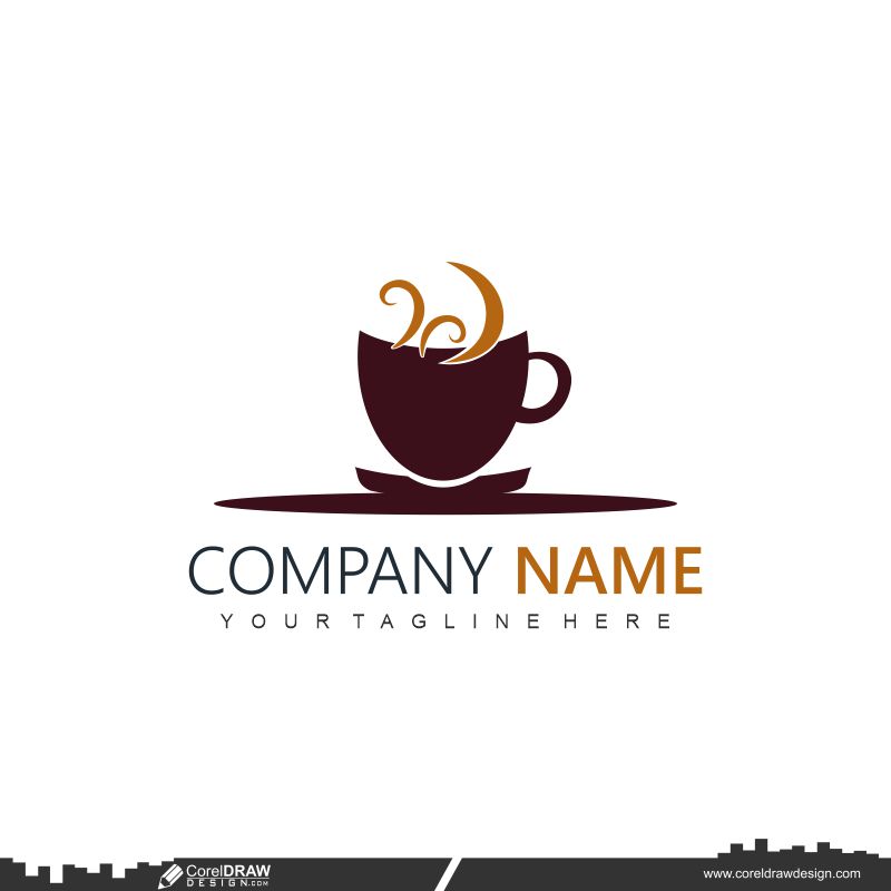 coffee creative logo design template cdr