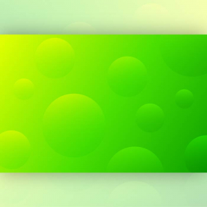 Green gradient Decorative Background Bubbles vector free