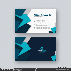 corporate business card design cdr