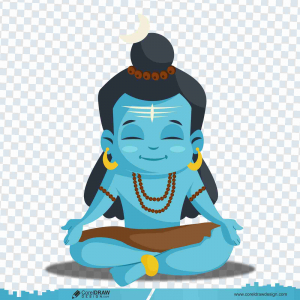 Happy maha Shivratri festival png, shiv ji png vector image