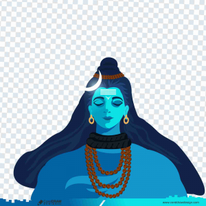 Happy Maha Shivratri png, Shiv ji festival celebration vector png image