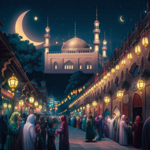 Ramadan Mubarak  Masjid Image 2024 HD Image Download for free