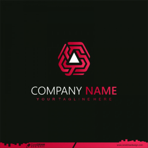 creative company logo design template cdr download