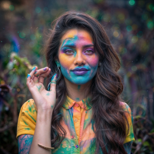 HD Holi Girl Model HD High Quality Image Download For Free