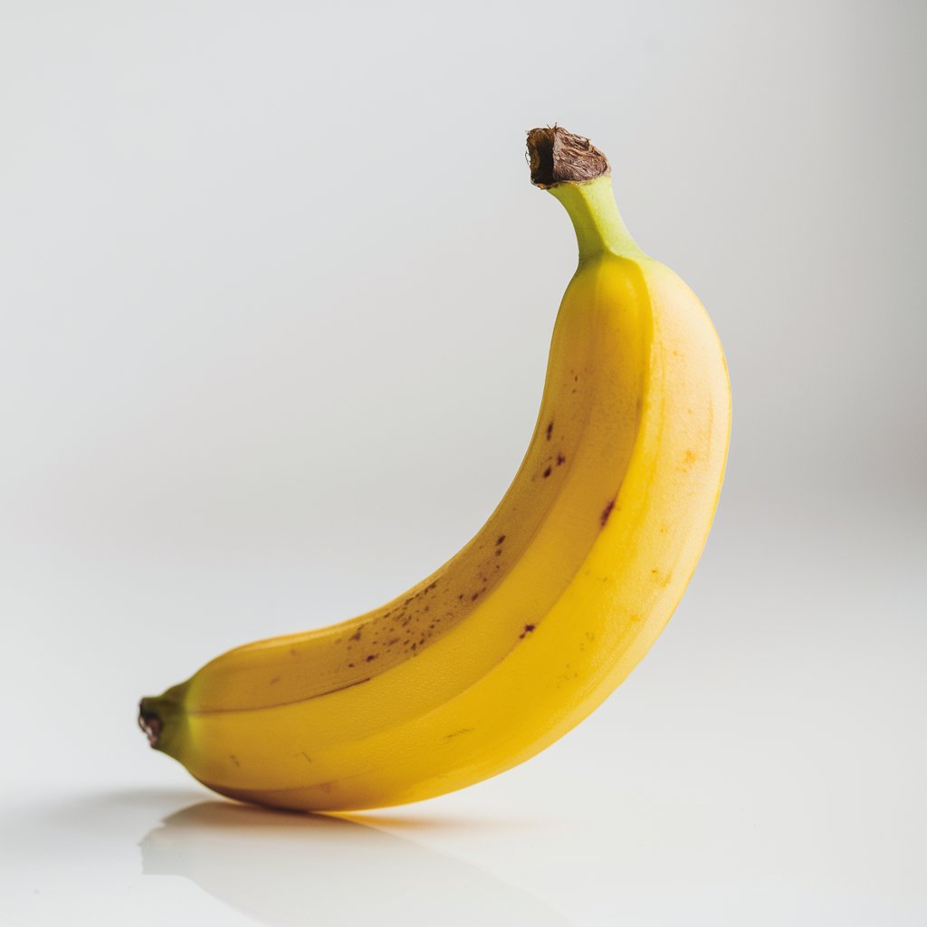 Closeup of banana professional photography image