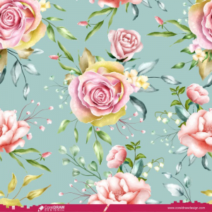 Rose Floral Background Free Download