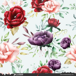 Rose Floral Background Free Download Vector