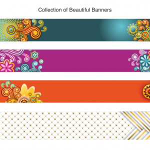 Free Collection of Beautiful vector CDR Banners, Free Vector and images