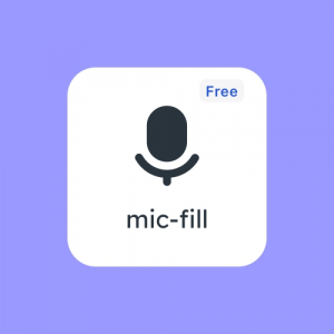 Mic Fill icon Free Svg And Cdr File Download For Free