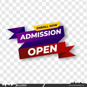 admission open banner vector png svg cdr
