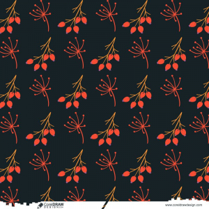 Hand Drawn Floral Background Free Download