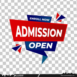 admission open banner svg vector cdr png download