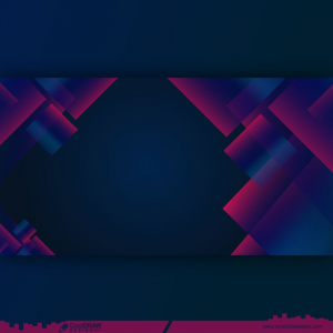 gradient red & blue Abstract Geometric background