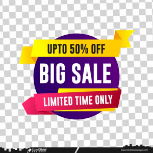big sale banner vector cdr download