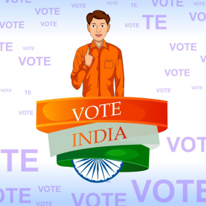 Vote India Banner design and creativity for Free In Corel Draw Design Vector  2024