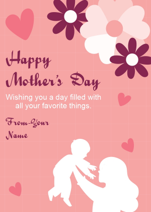 Happy Mother's Day 2024 Greeting Vector Design Download For Free