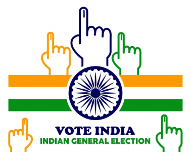 Vote India General Election Vector Design download for free