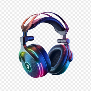 Colorful RGB Gaming HeadPhone For Mockup High Quality Png Download For Free