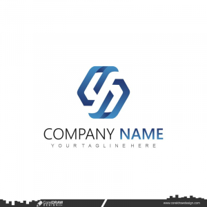 custom corporate logo design template cdr vector