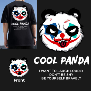 Cool Panda clothes design, new pada tshirt design