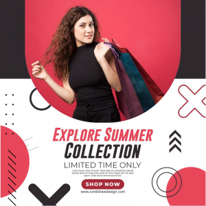 new season fashion sale banner design cdr download now