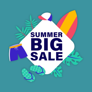 Summer Big Sale  Vector Design CDR File Download For Free