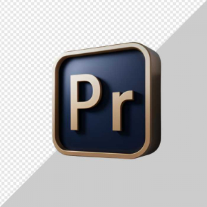 Sleek and modern premiere pro logo png
