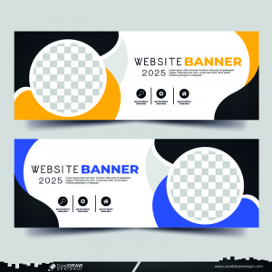  Website Business Banner Design Premium background 