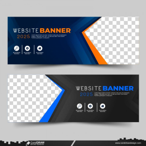  Website Banner Design Business background Premium