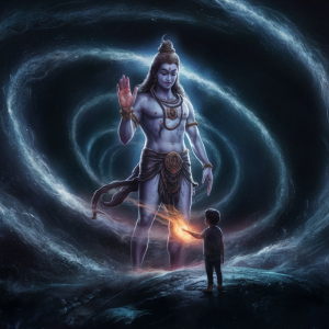 Lord Shiva Mahadev Blessing A Boy In Sawan HD High Quality Image Download For Free