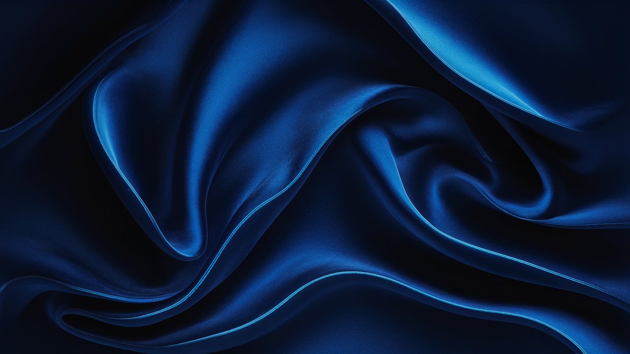Luxurious Blue Velvet cloth wallpaper image