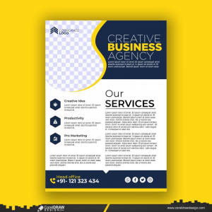 corporate flyer design company business premium vector cdr premium